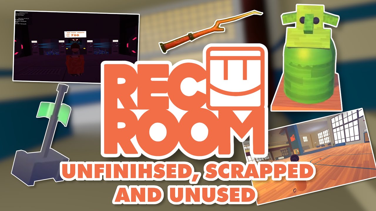 Rec Room Garbage Rec Room: Unfinished, scrapped and unused content - YouTube