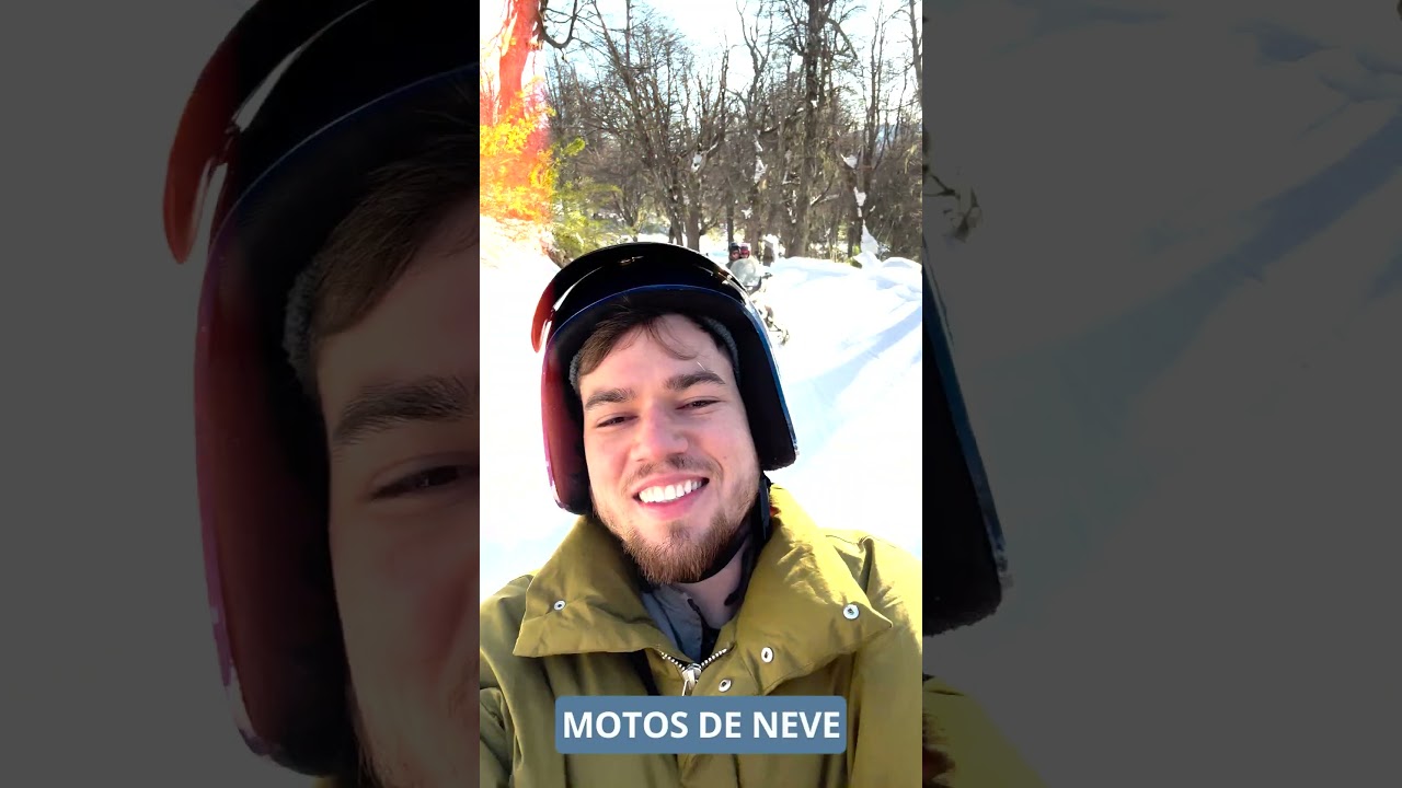 Moto de Neve no Cerro Catedral em Bariloche