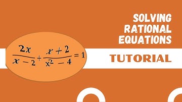 SOLVING RATIONAL EQUATIONS WITH  FACTORABLE DENOMINATOR