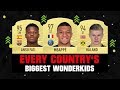 EVERY COUNTRY'S BIGGEST WONDERKIDS! 😱🔥| FT. MBAPPE, ANSU FATI, HAALAND... etc