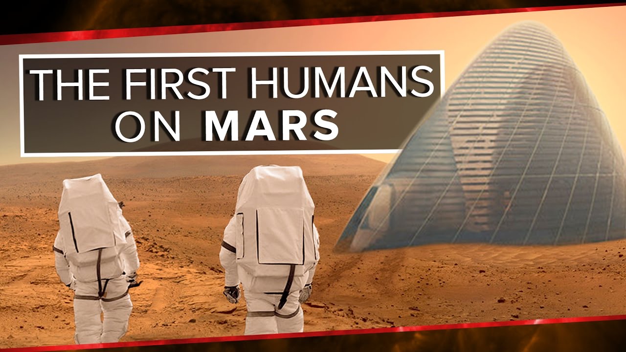 ⁣The First Humans on Mars