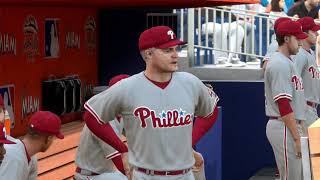 MLB 15: The Show (PS4) (Miami Marlins Season) Game #122: PHI @ MIA