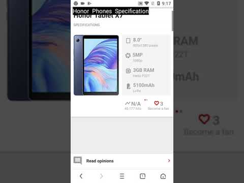 Honor Tablet X7 | Mobile Phone #Shorts