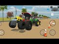 New Indian Sawraj Vs Johndeer tractor game touchan mode update in indian vehicles simulator 3D