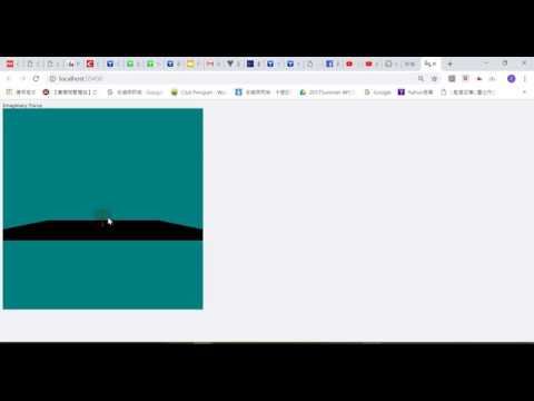 vpython 假想力模擬