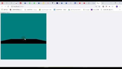 vpython 假想力模擬