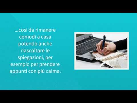 Spiegazione piattaforme E-Learning