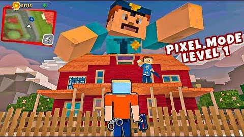 Dark Riddle PIXEL MODE New Updater 17.0.0 uncovers the mystery in the neighbor