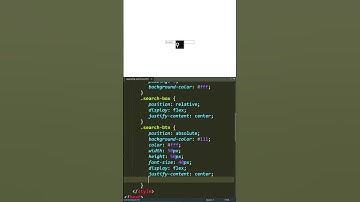 PART 1 - Expanding Search Box HTML & CSS #coding