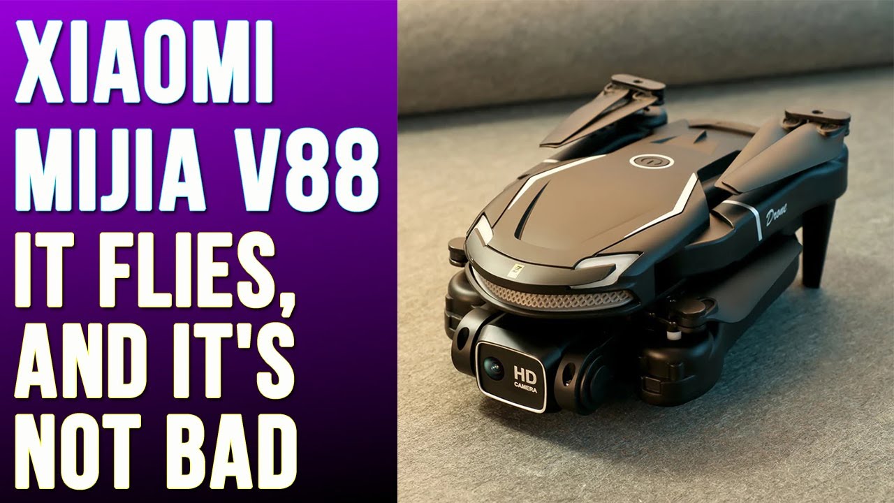 Drone Pro Xiaomi Mijia V88 8K 5G Portée 15000m, Caméra HD Aé 63,95