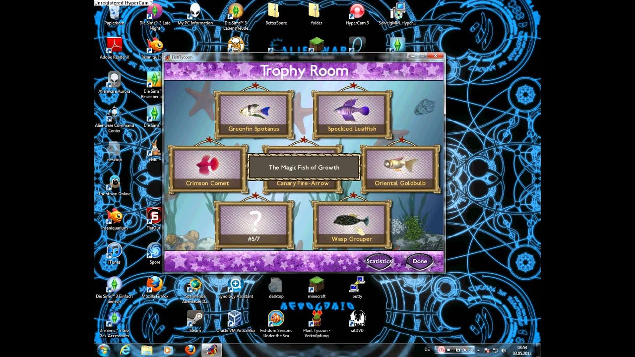 Fish Tycoon 2 Magic Fish Chart Pictures