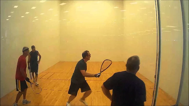 8/9/14 - 2014 Summer Doubles Racquetball Tournament - Round 2 Court 4