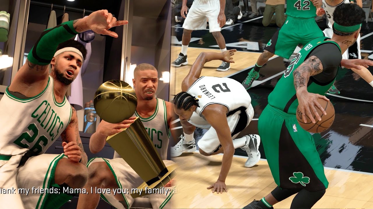 NBA 2k17 MyCAREER Playoffs - NBA Championship! Full Court Buzzer