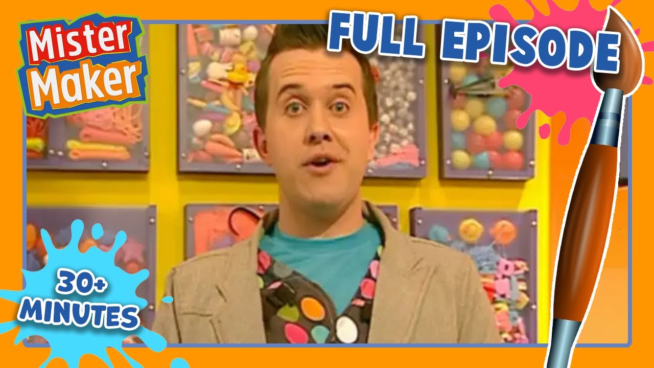 Mister Maker 🎨 Series 2, Episode 9-10 | DOUBLE FULL EPISODE - Arts & Crafts