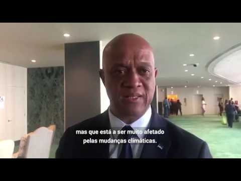 Ministro de Cabo Verde fala sobre mudanças climáticas
