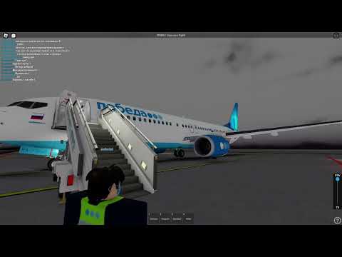 Видео: Рейс авиакомпании Аэрофлот (Roblox)