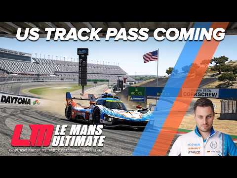 These NEW Le Mans Ultimate Tracks Look Insane | Daytona & Laguna Seca