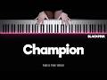 BLACKPINK - Champion | Piano Karaoke Lyrics by Pianella Piano Karaoke