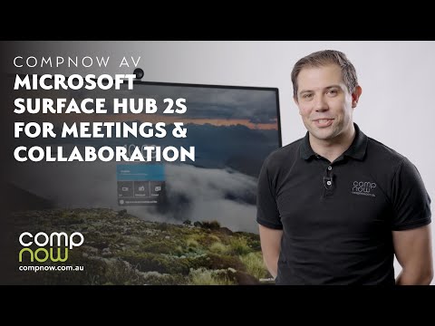 Microsoft Surface Hub 2S for Meetings & Collaboration | CompNow Infochino