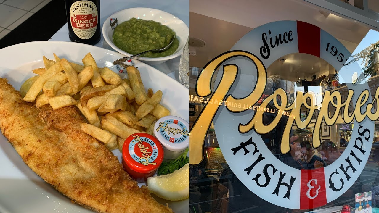 フィッシュ&チップス Poppie's Fish & Chips 2019ロンドン旅行おすすめ