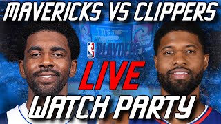 Mavericks vs Clippers Live Watch Party - NBA Playoffs 2024