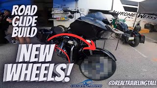 My 2023 Harley-Davidson Road Glide gets New Coastal Moto Custom Wheels!