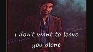 Video thumbnail of "I don't want to leave you alone"