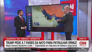 Major-General Agostinho Costa - Países da NATO recusam envolver-se na Guerra de Trump no Irão.