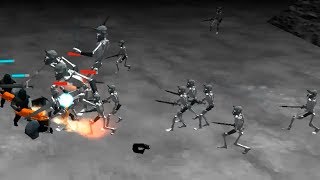 zombie battle simulator - the white walkers screenshot 1