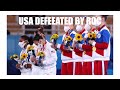 USA DEFEATED BY RUSSIA in Team Final!