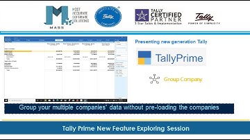 How to Create Group Company in TallyPrime (Malayalam)