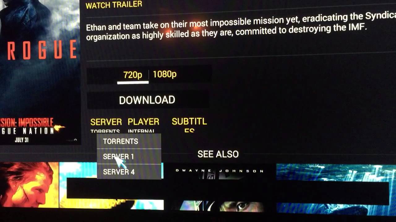 How to get "Watch now" back in ShowBox v4.27