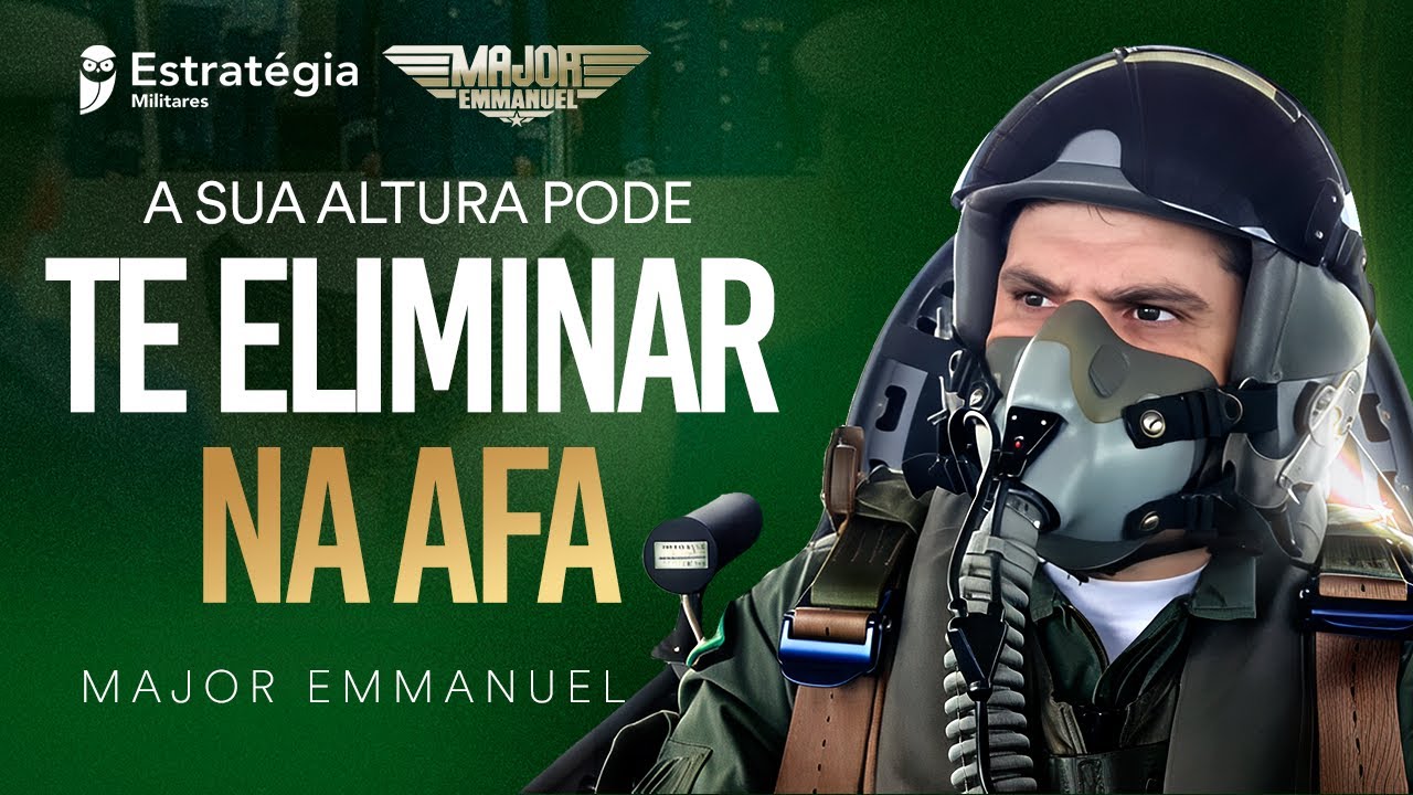 Existe uma altura máxima para você entrar na AFA?