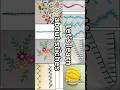 LEARN EMBROIDERY STITCHES | know about stitch #embroidery #handembroidery #art #handmade #stitch