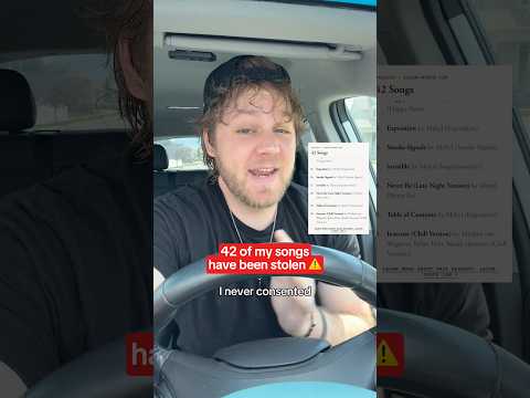 42 of my songs were STOLEN to train AI 😡