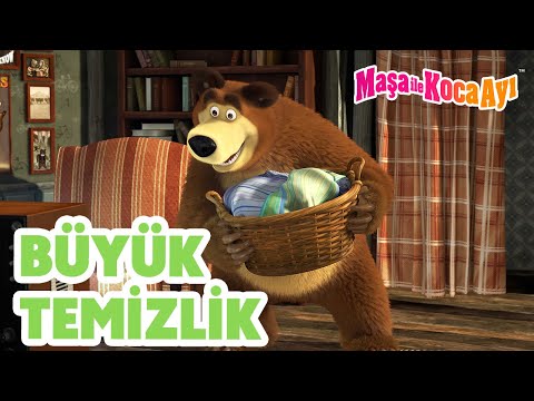 Maşa İle Koca Ayı - 🧼🧺 Büyük temizlik 🧹🪣 Masha and the Bear Turkey