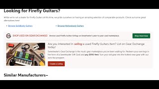 My Rebuttal To Comments On Teisco And Firefly Guitars