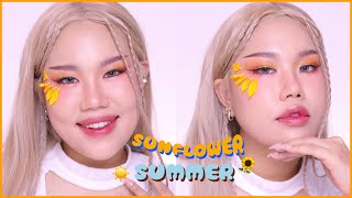 Summer Sunflower🌻 เมคอัพหน้าร้อนแต่งไว้อ้อนคนน่ารักกก~~ | BAROCTAR