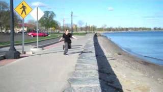 park city parkour running 360 gainer