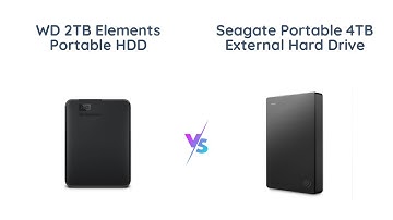 WD Elements vs. Seagate Portable: Which is the Best External HDD?