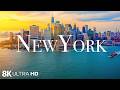 New York 8K | Manhattan, Statue of Liberty &amp; Stunning Skyline Views