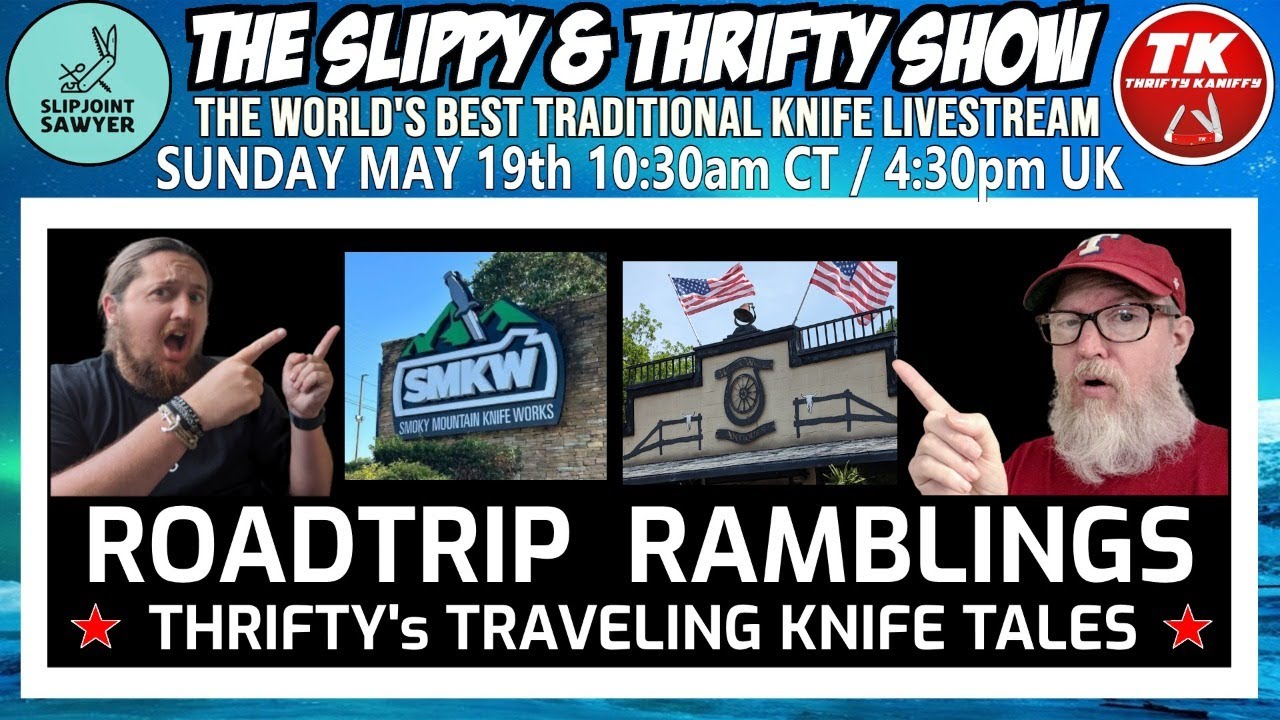 The Slippy & Thrifty Show Ep48 - Roadtrip Ramblings - YouTube