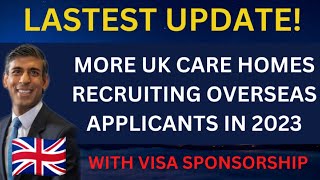 UK Care Homes Recruiting Overseas Applicants In 2023 With Visa Sponsorship | WITH FREE ACCOMMODATION screenshot 3