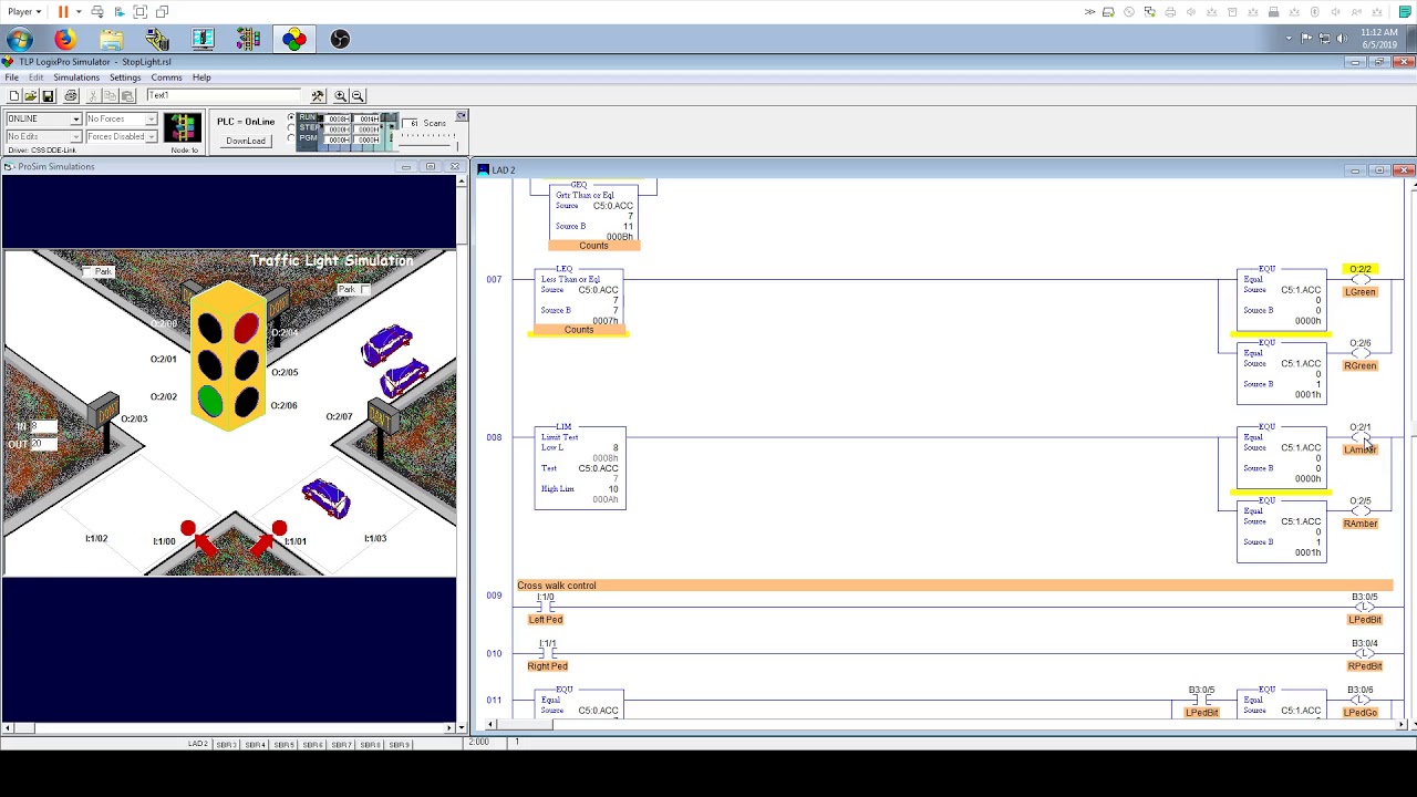 logixpro traffic light simulator walkthrough logixpro traffic light simulator walkthrough