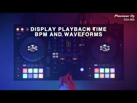 2 არხიანი პროფესიონალური კონტროლერი Pioneer DJ DDJ-800