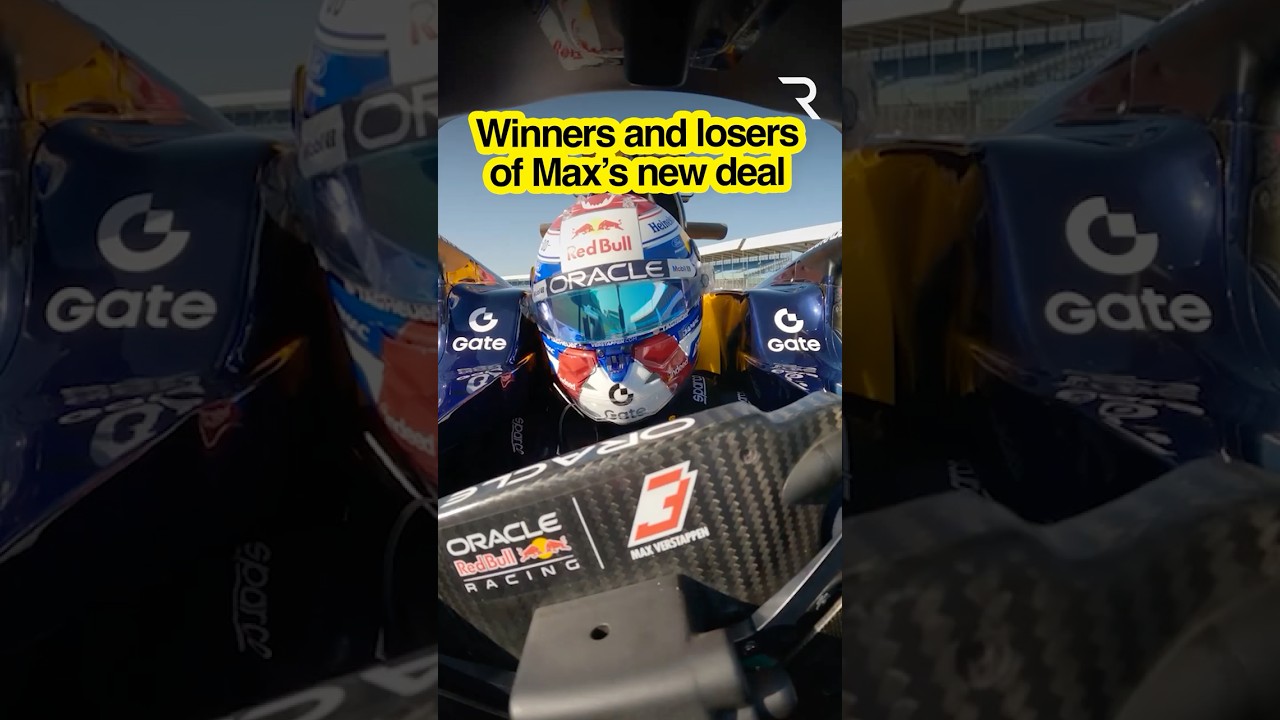 Winners & losers: Verstappen's new F1 deal 📈📉