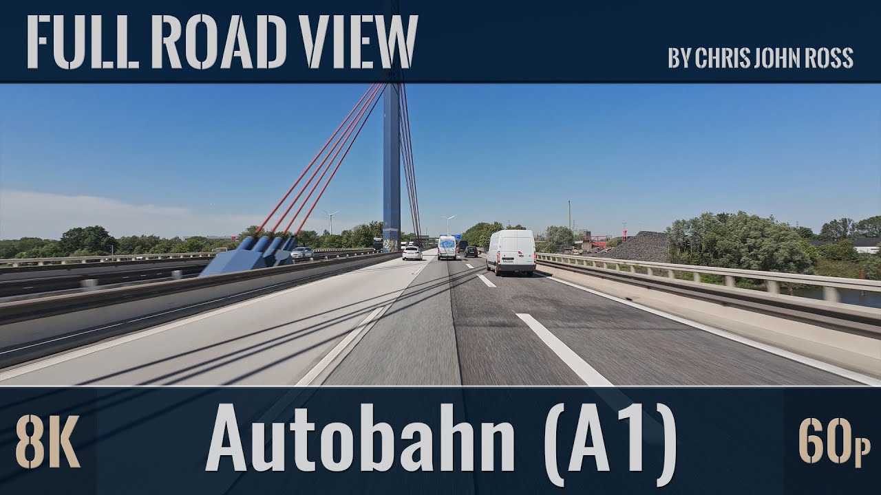 Autobahn (A1), B75: RP Ellerbrook - Kreuz HH-Ost - Dreieck Norderelbe - HH-Wilhelmsburg - 8K