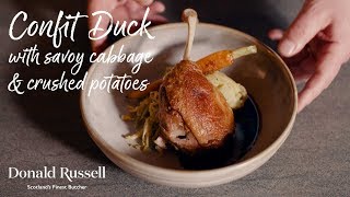 Duck Confit with Luke Matthews at Chewton Glen | Donald Russell