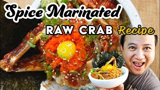Korean Spicy Raw Marinated Crab | Quick & Easy Recipe | Yangnyeomgejang bibimbap