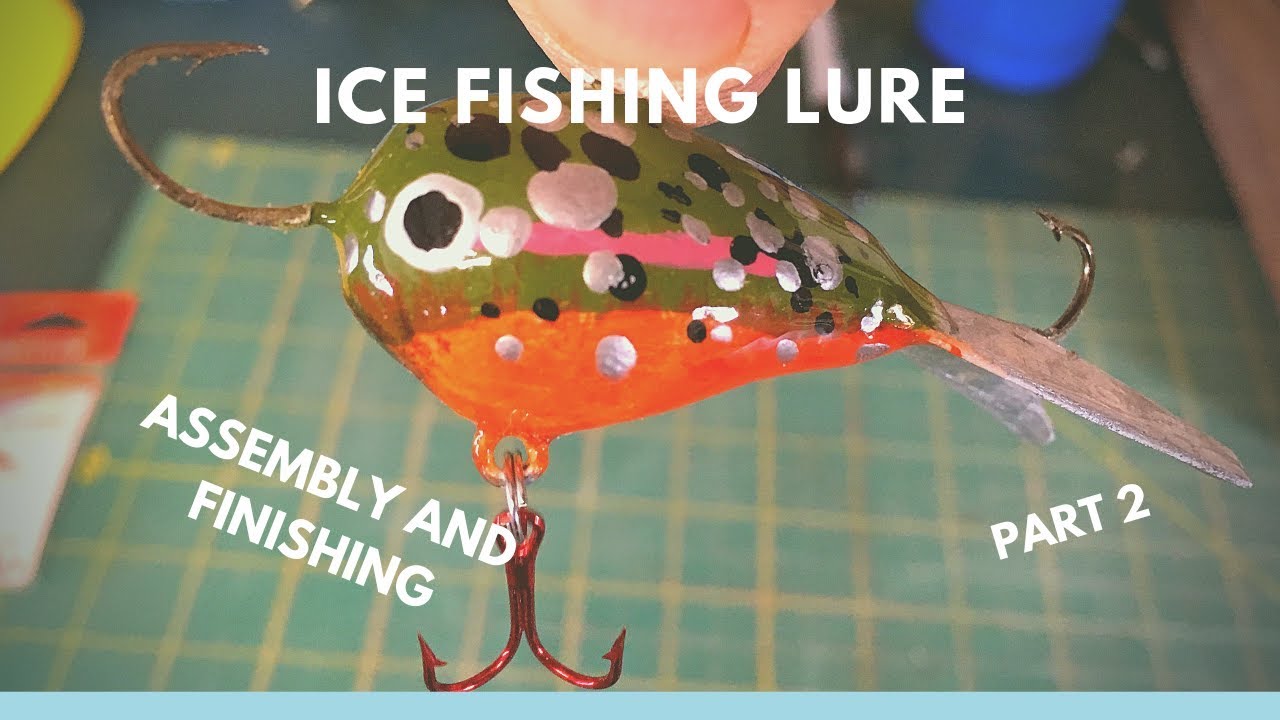 Woodturning an Ice Fishing Lure Part 2 YouTube